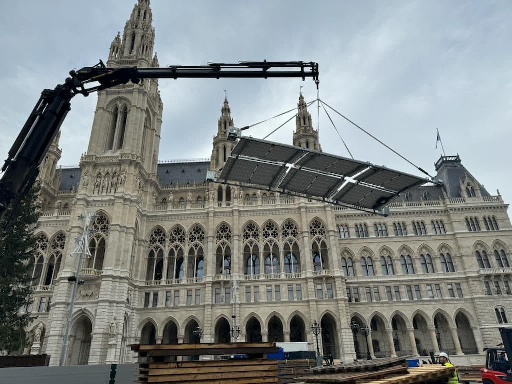 Baustelleneinrichtung Innenstadt – Wiener Rathaus